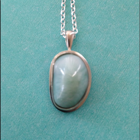 Handmade Jewelry - PRICE💧SALE 🍁 13.5 Ct Larimar Pendant Handmade